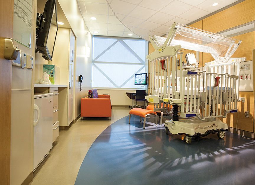Hospital For Children Features Nora Rubber Flooring Commercial