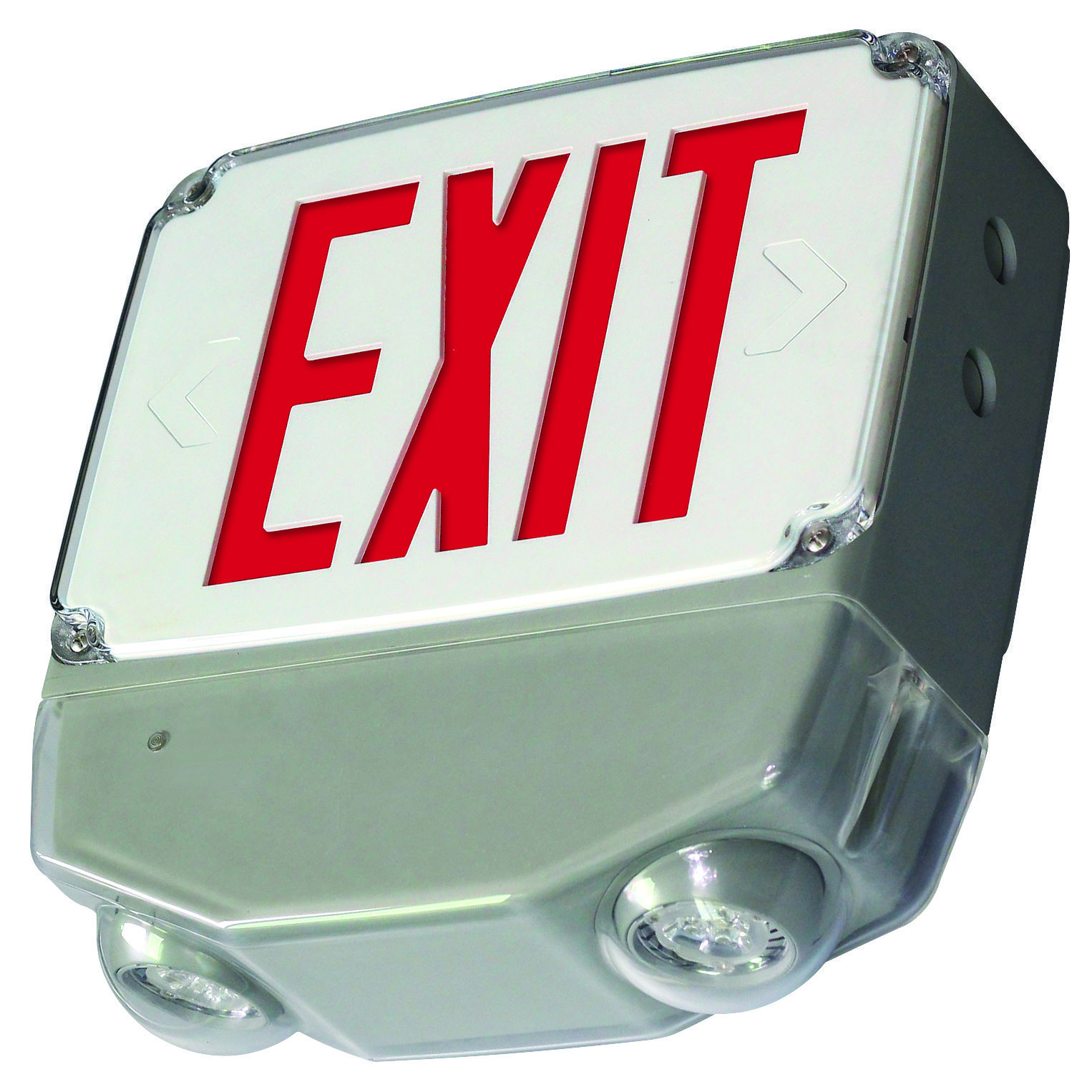 Barron Lighting S All Led Exit Combo Luminaire Commercial Barron Lighting Group The Originator Of Led Exit Sign And Brands Such As Exitronix Trace Lite Igs Specialtyled Is Excited To Launch Newest